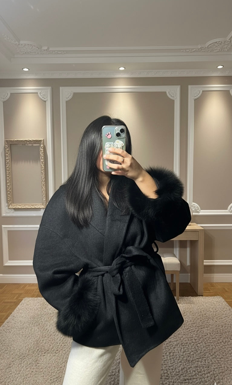 Manteau LÉNA🖤noir