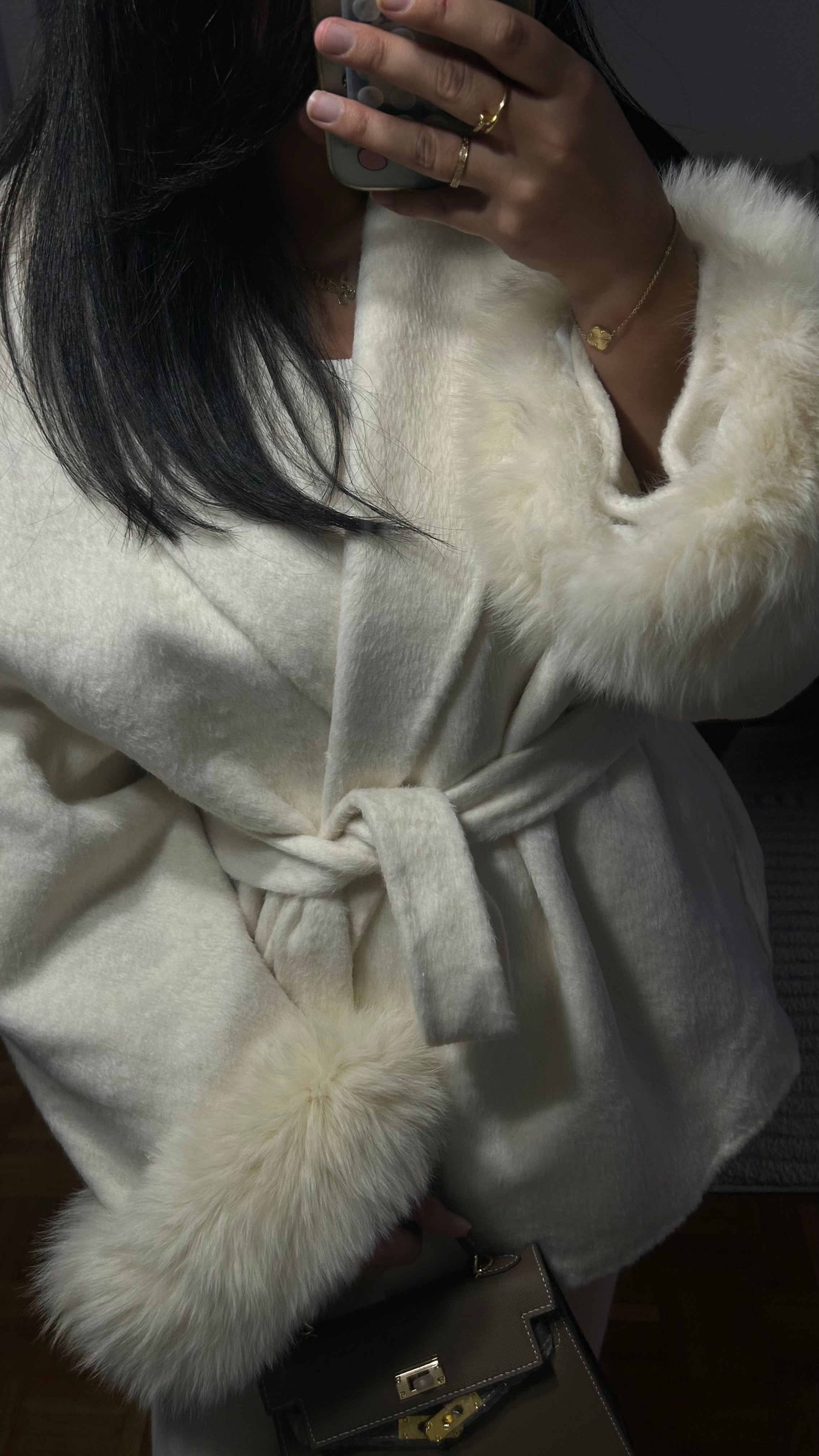 Manteau LÉNA🤍 blanc