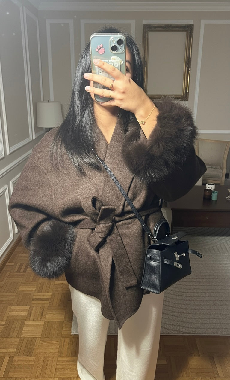 Manteau LÉNA 🤎marron