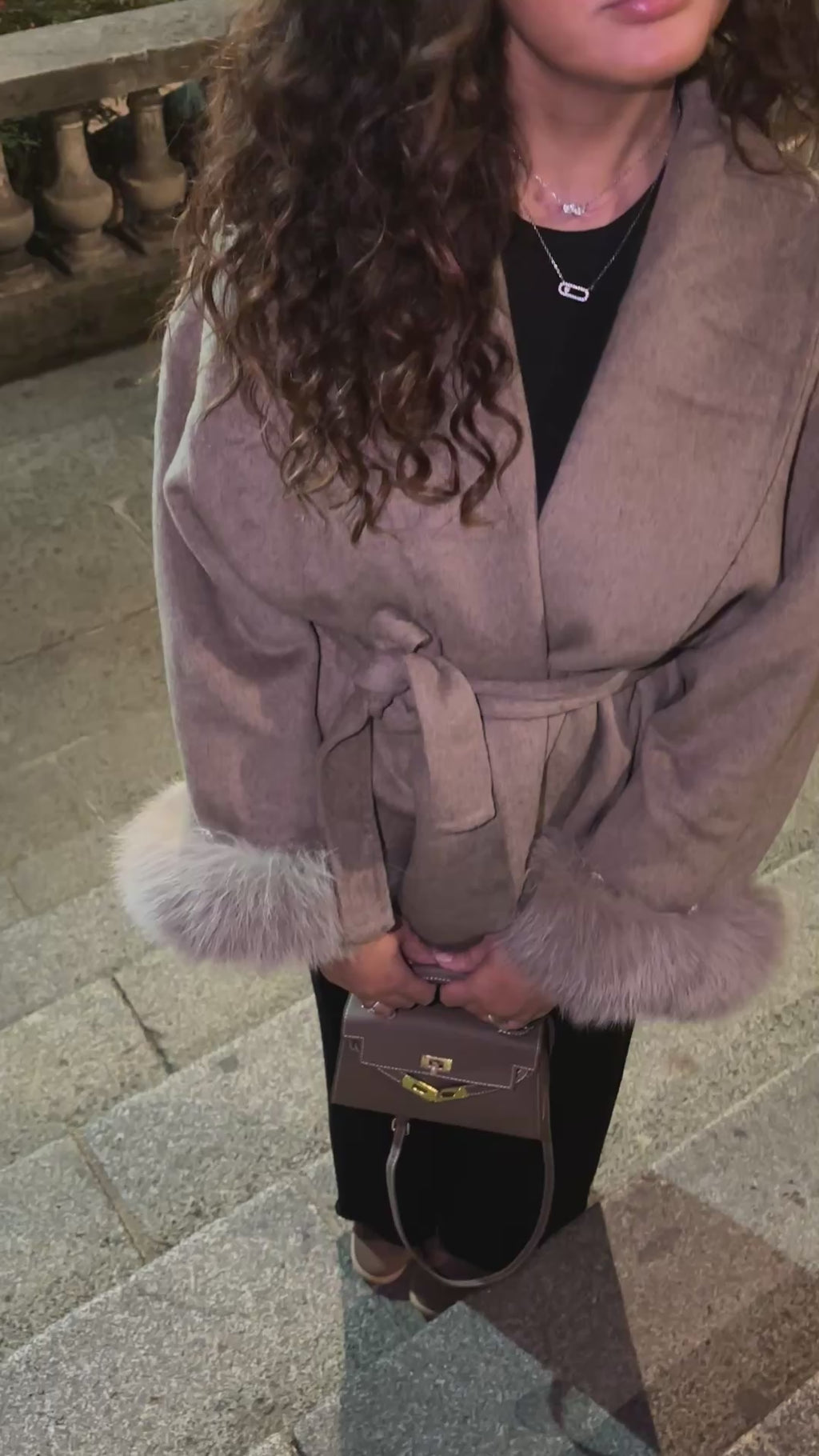 Manteau LENA🤎 taupe